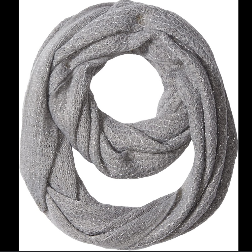 🆕Calvin‎ Klein Lurex Texture Loop Grey Silver